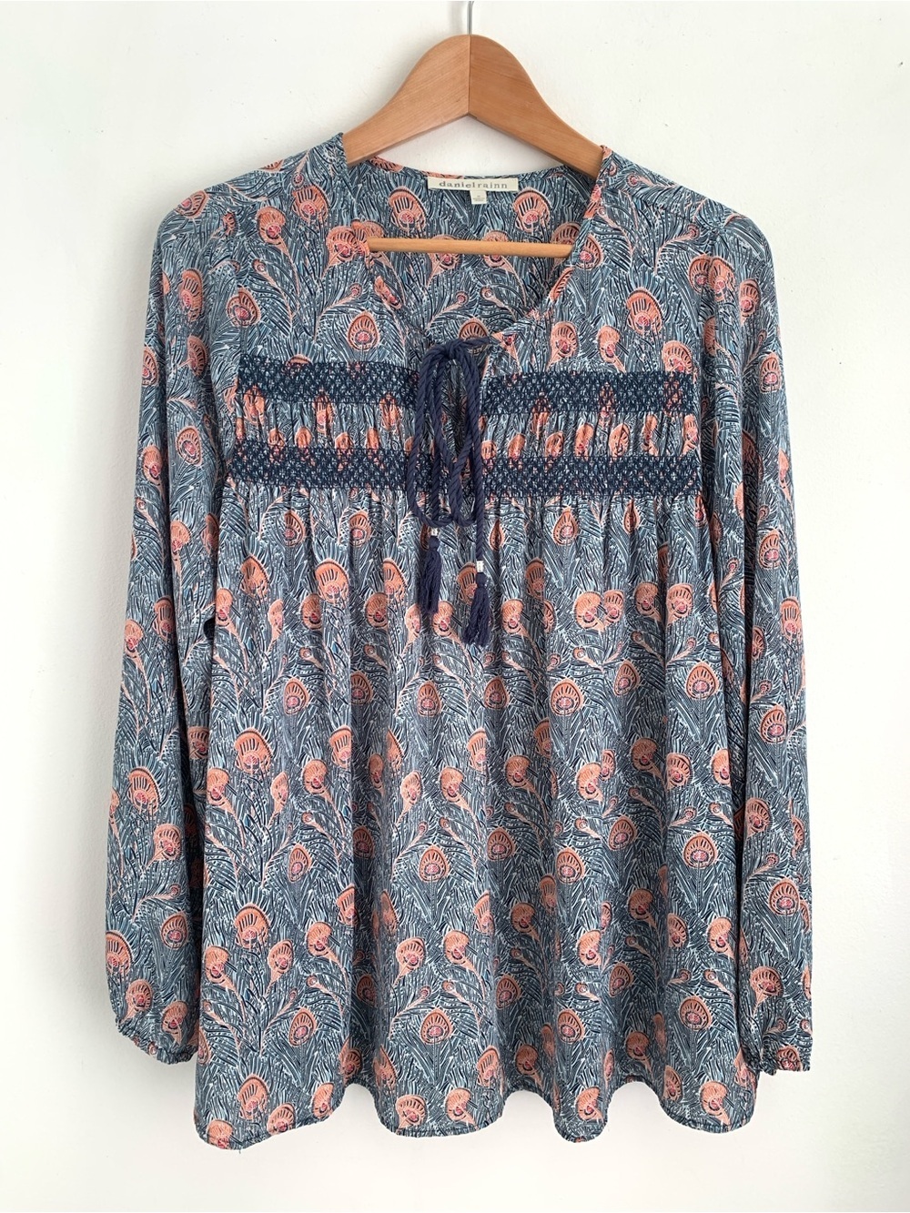 Daniel Rainn Boho Peasant Blouse